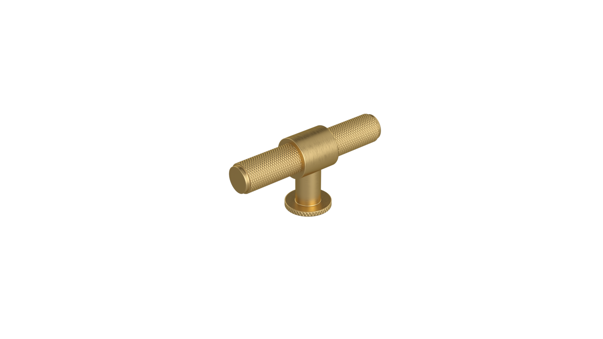 Duke T Bar 80mm Brushed Gold Handle (DUK-H-80-BG)