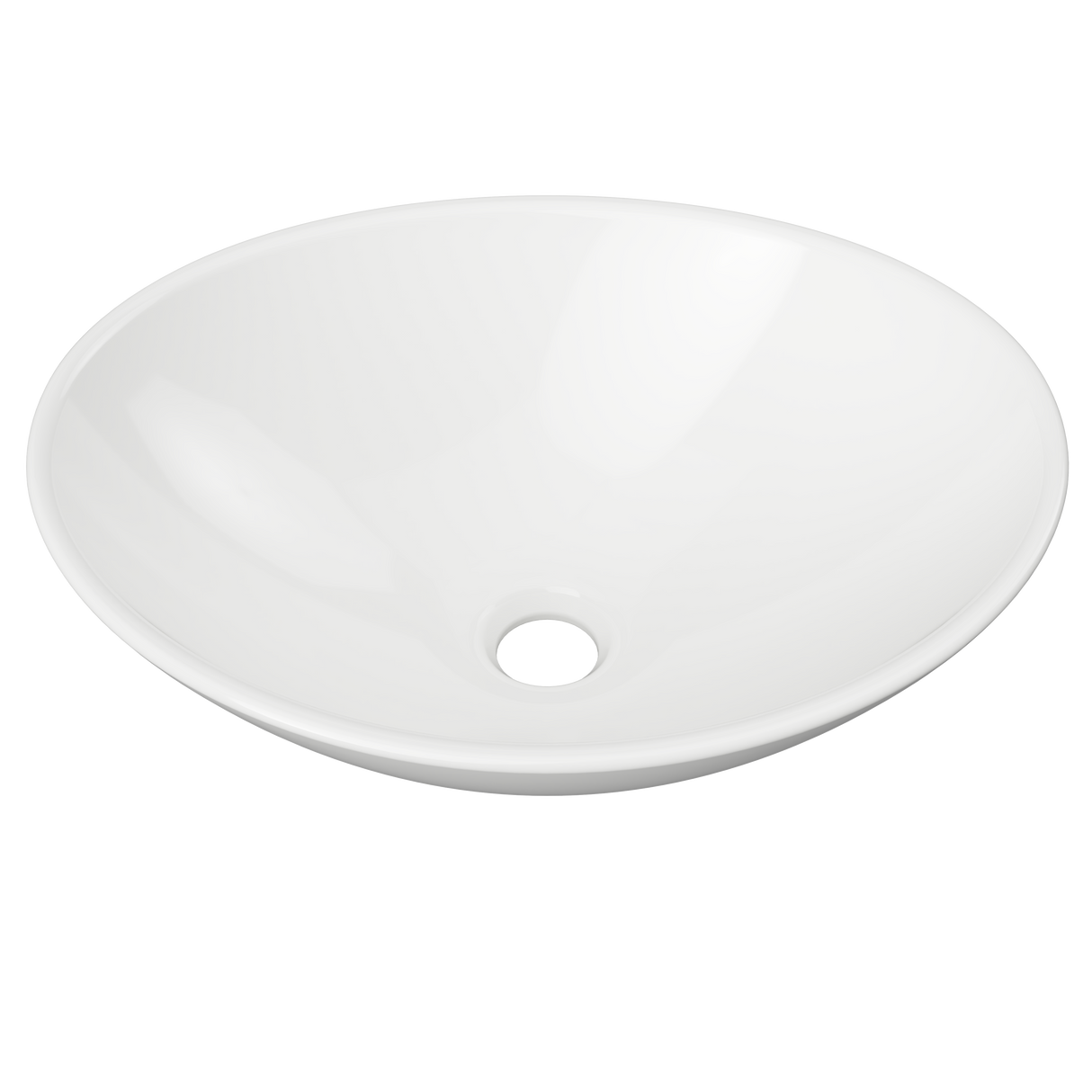 An image of Timberline's Elite Basin 415mm White Gloss