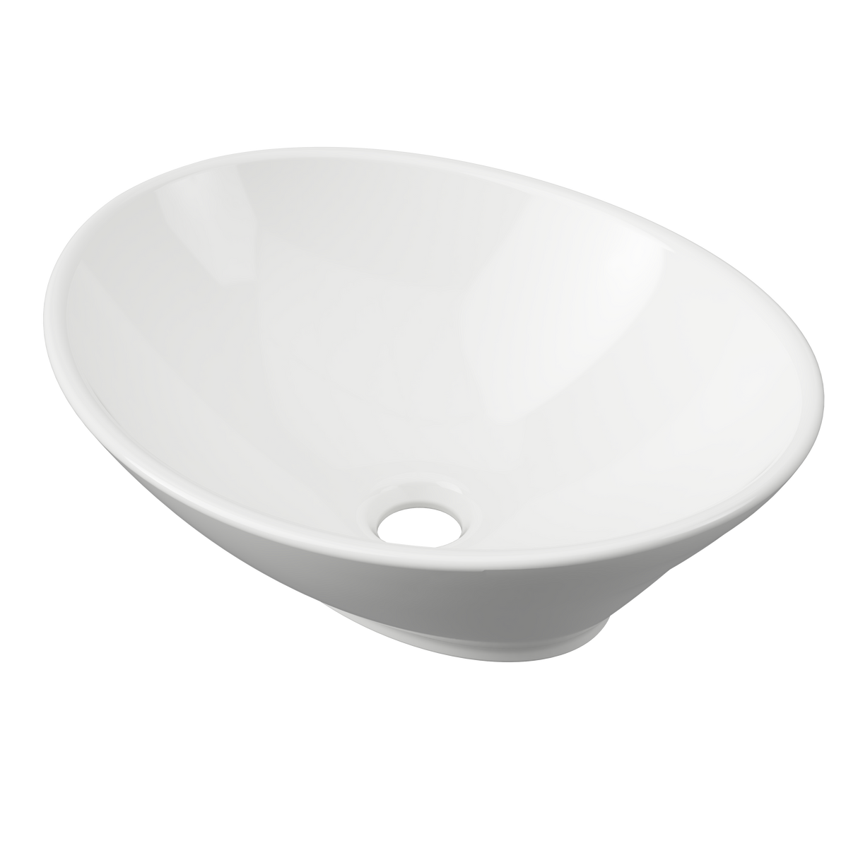 An image of Timberline's Elite Basin 415mm White Gloss