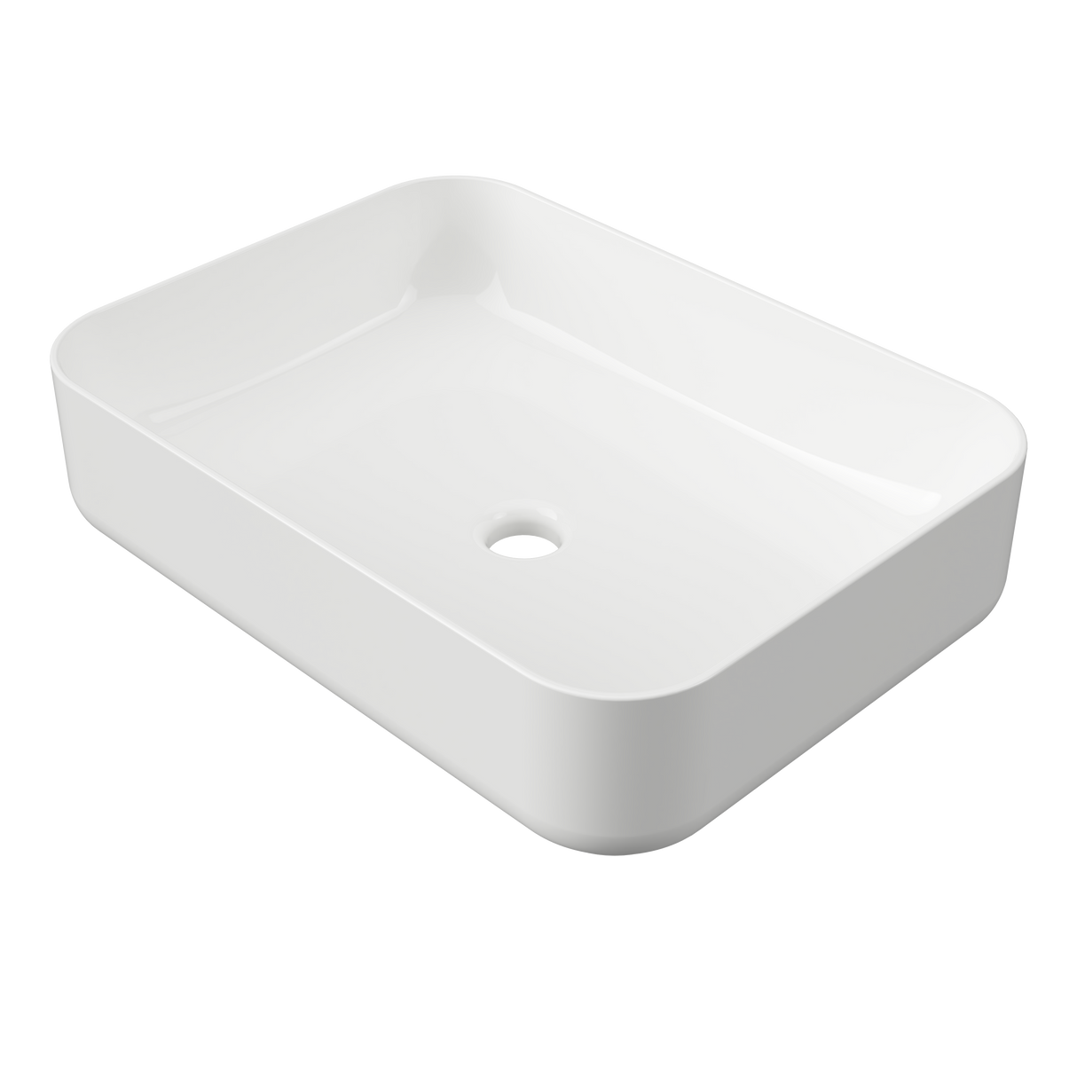 An image of Timberline's Enchant Basin 500mm White Gloss