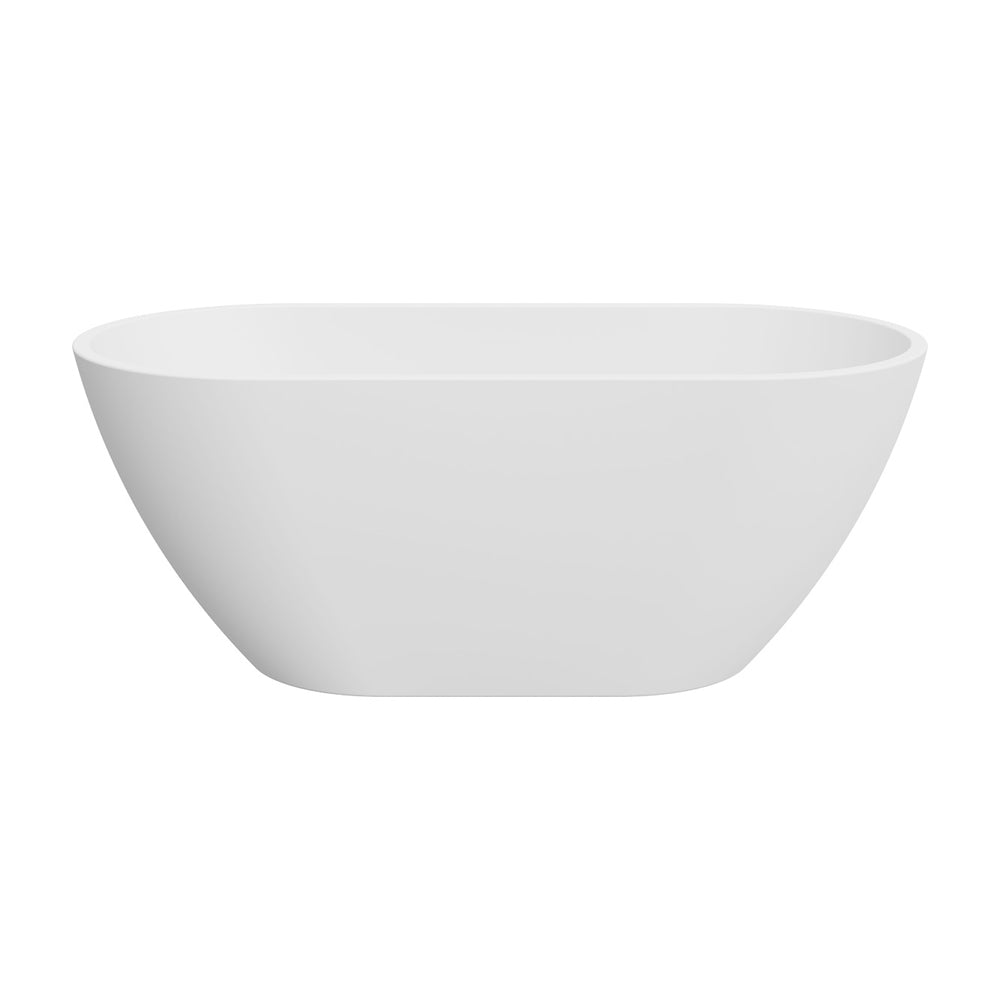 Koko Freestanding Acrylic Bath, 1500mm, Matt White