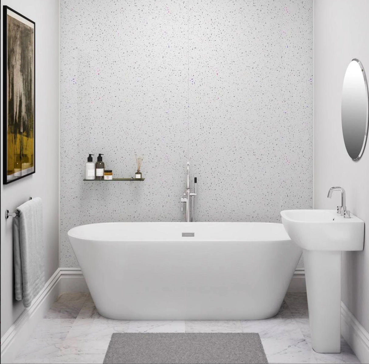 Wet Wall Panels 2 x Panel Shower Package Deal