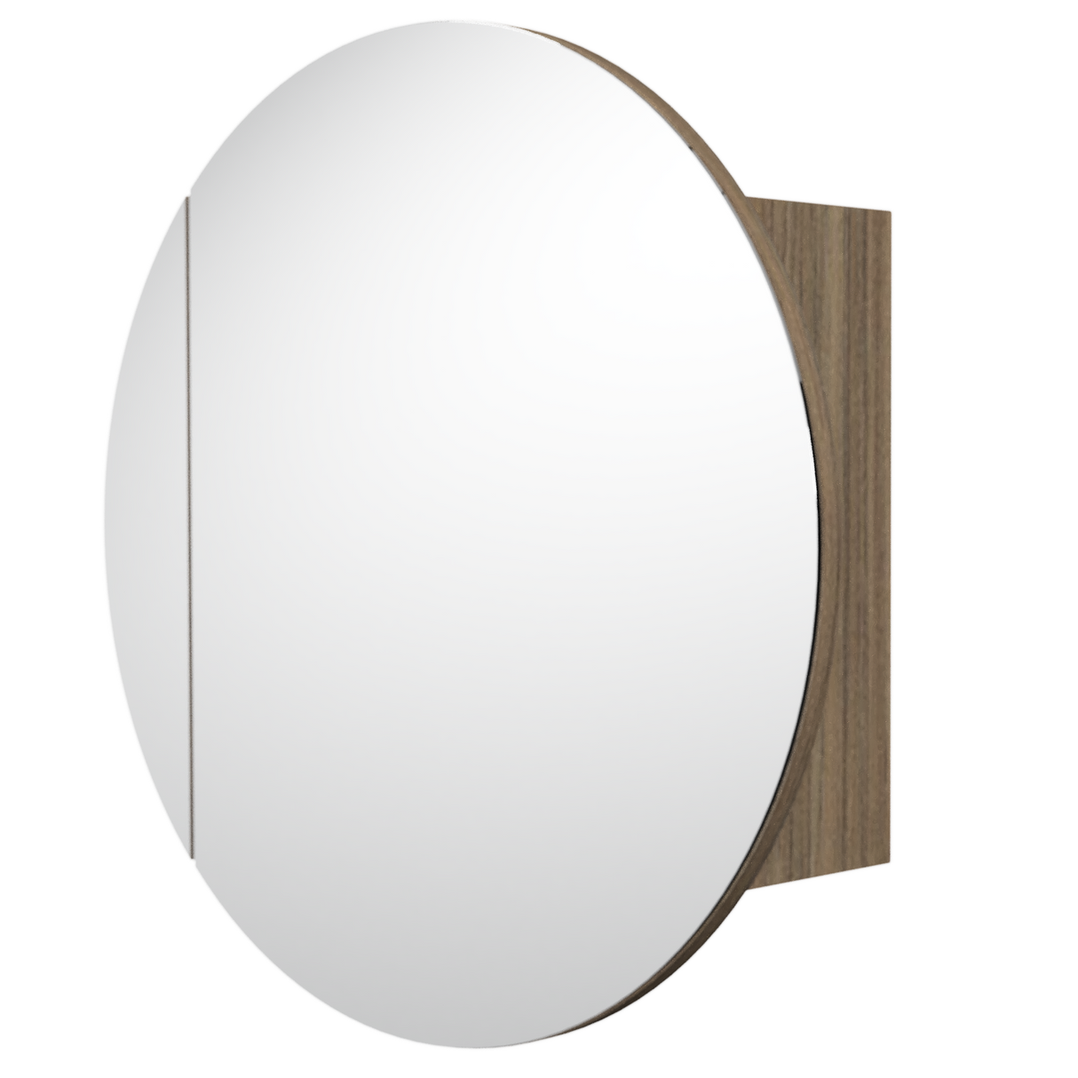 Havana Mirror Cabinet 600mm Single Door Platinum Collection (HAV-SC-600-S-P)