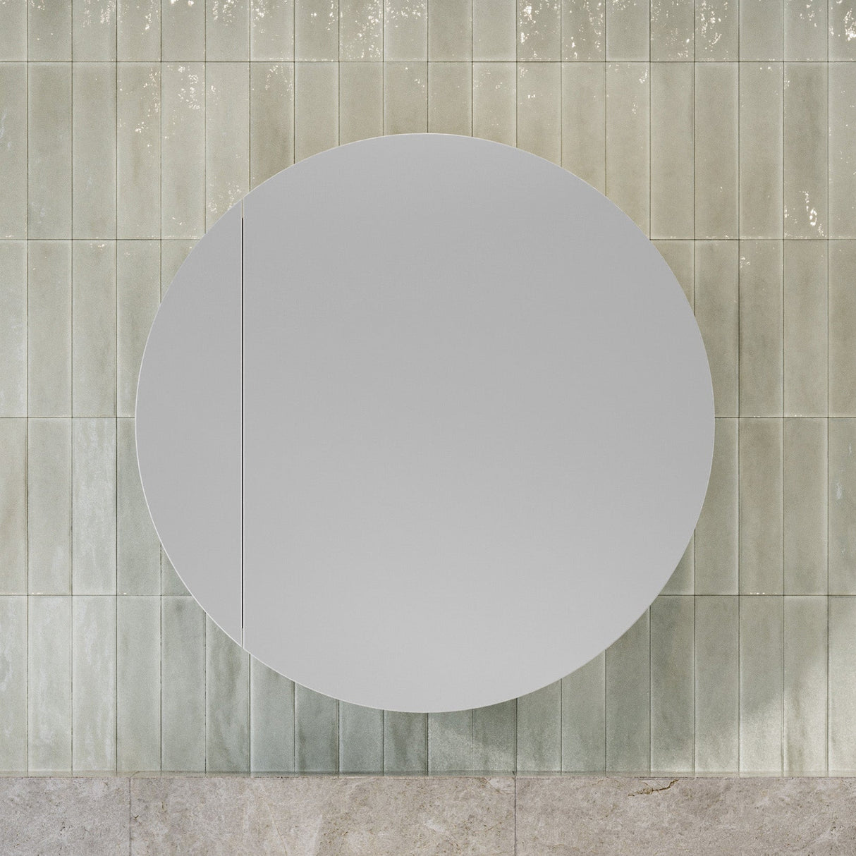 Havana Mirror Cabinet 900mm Single Door Gold Collection (HAV-SC-900-S-G)