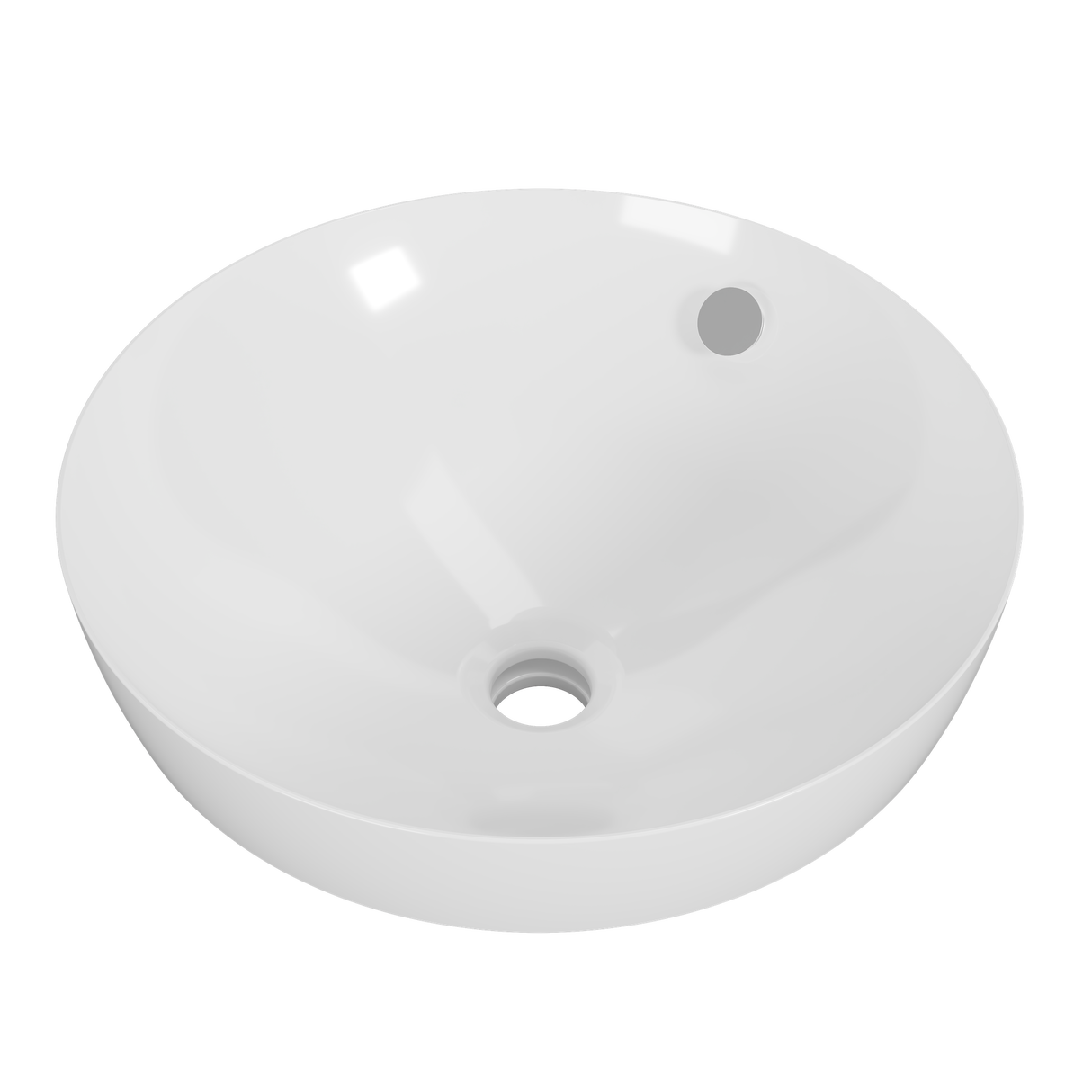 Henry Basin 360mm White Gloss