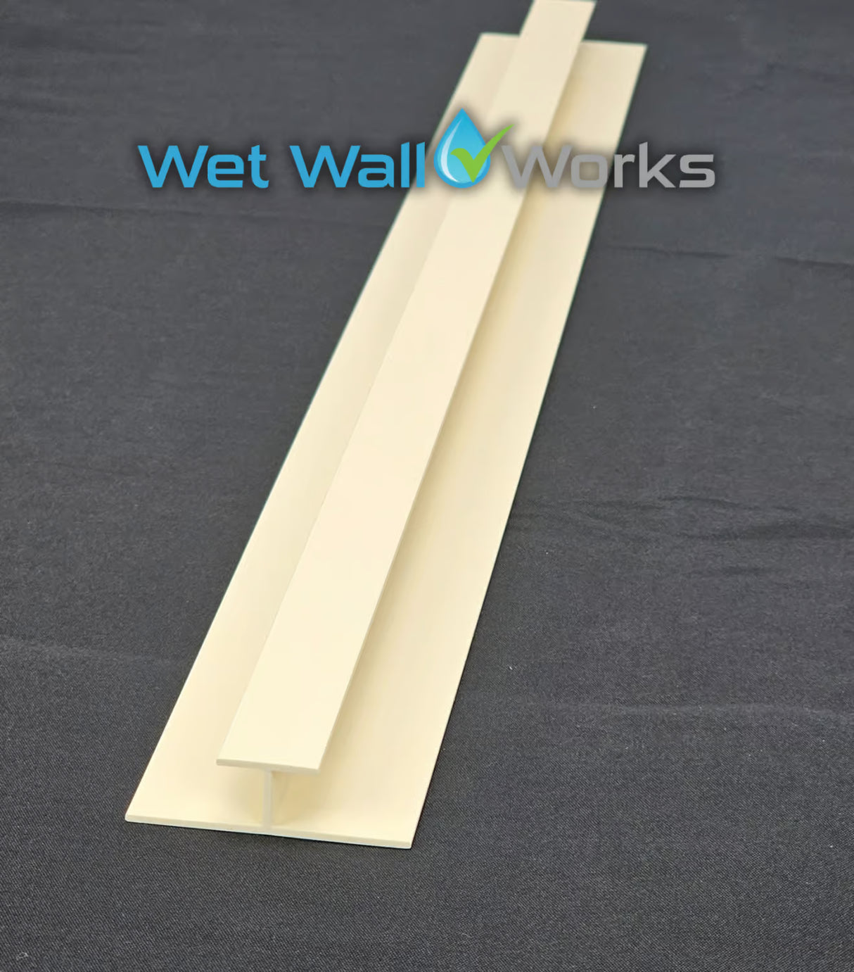 H Trim - Sand - for Wet Wall Panels - 2400mm (h)