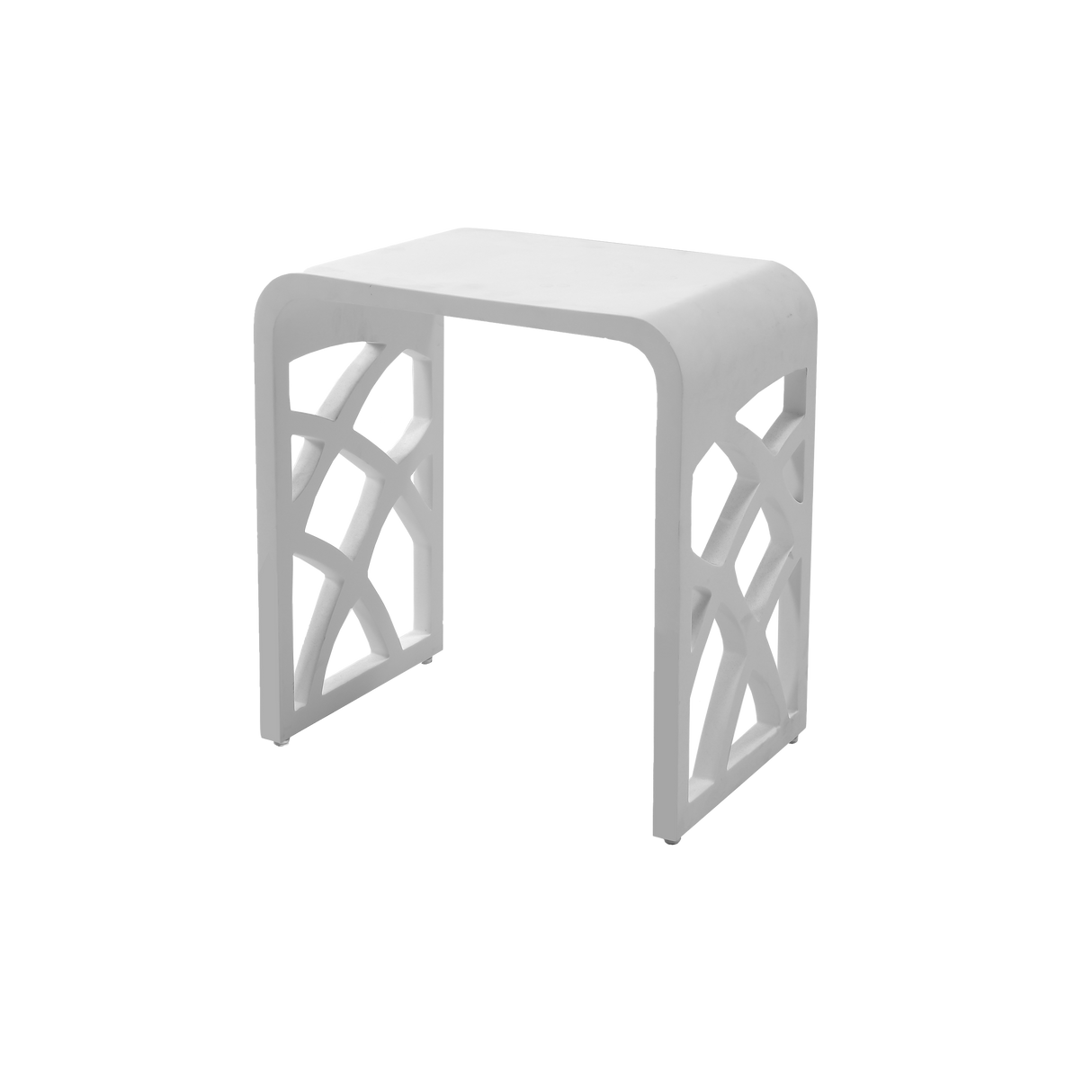 Ivy Shower Stool 400x270mm - White