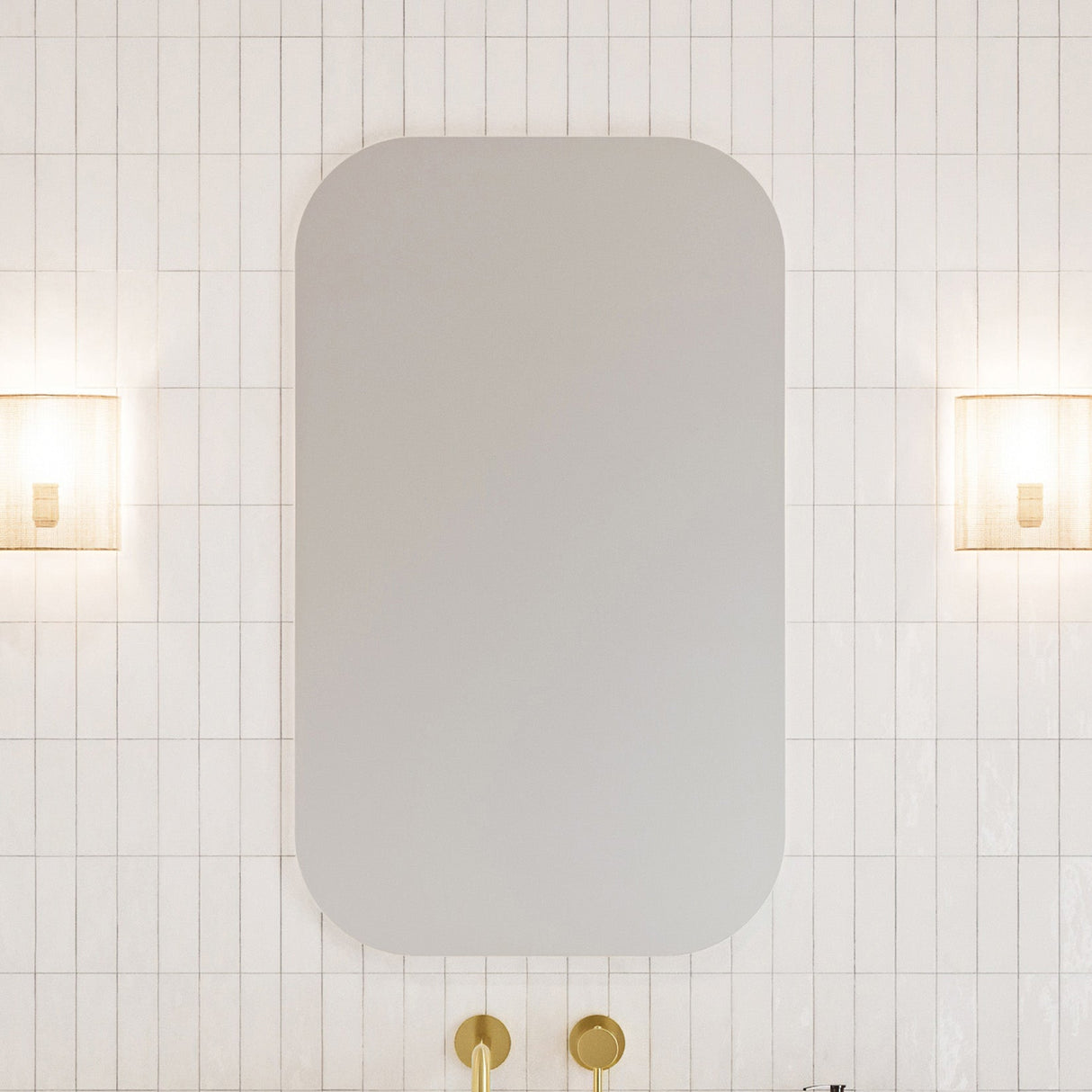 Jazz Arch Mirror 600mm x 1000mm (JZA-M-600-1000)