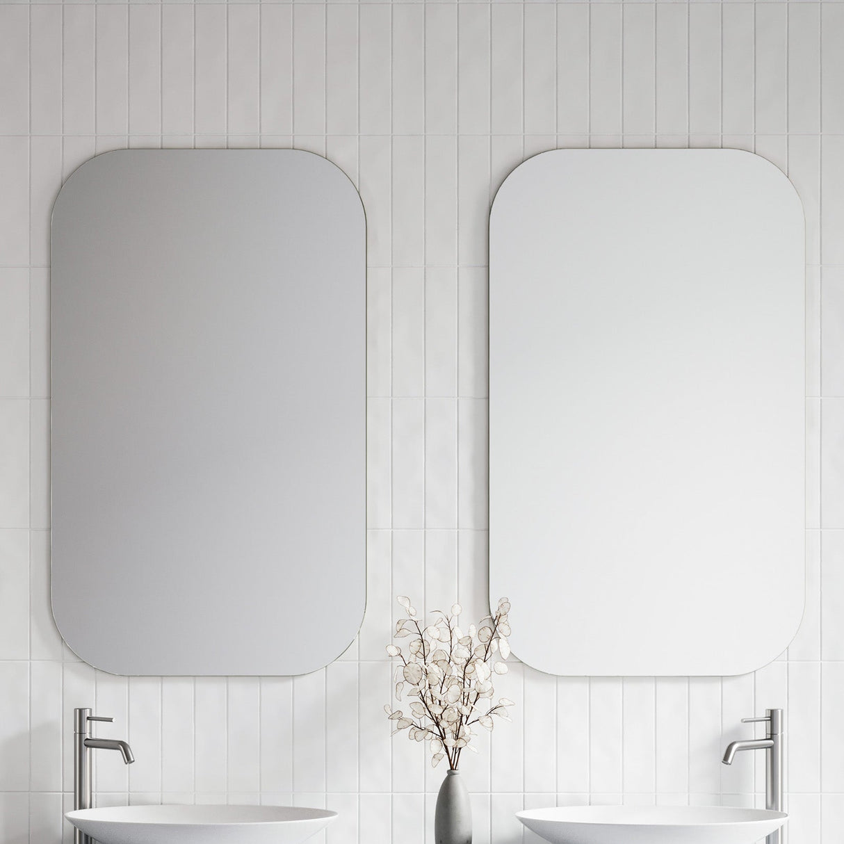 Jazz Arch Mirror 600mm x 1000mm (JZA-M-600-1000)