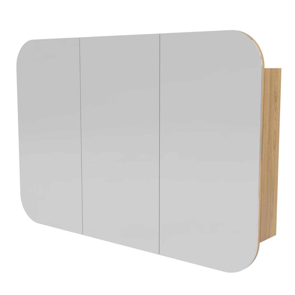 Jazz Arch Mirror Cabinet 1500mm Three Door Platinum Collection (JZA-SC-1500-3-P)