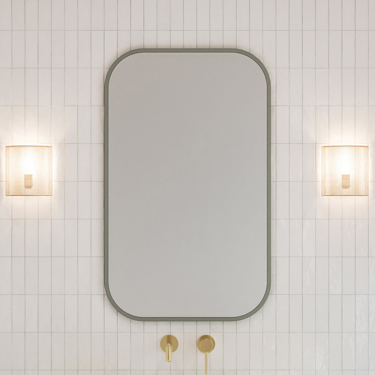 Jazz Arch Frame Mirror 630mm x 1030mm (JZAF-M-630-1030)