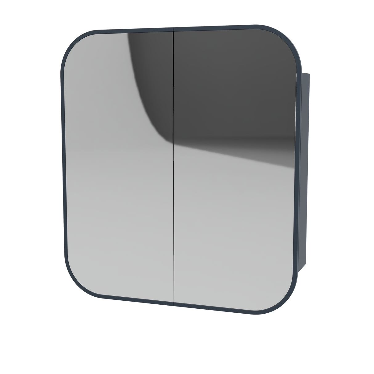 Jazz Arch Frame Mirror Cabinet 930mm Double Door Platinum Collection (JZAF-SC-930-D-P)