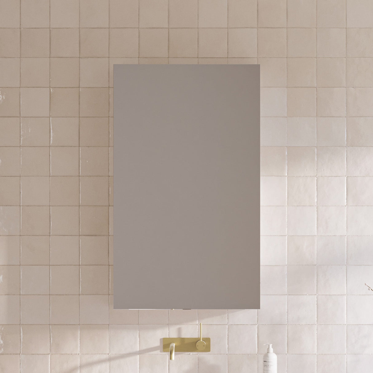 Jazz Mirror Cabinet 600mm Single Door Gold Collection (JZZ-SC-600-S-G)