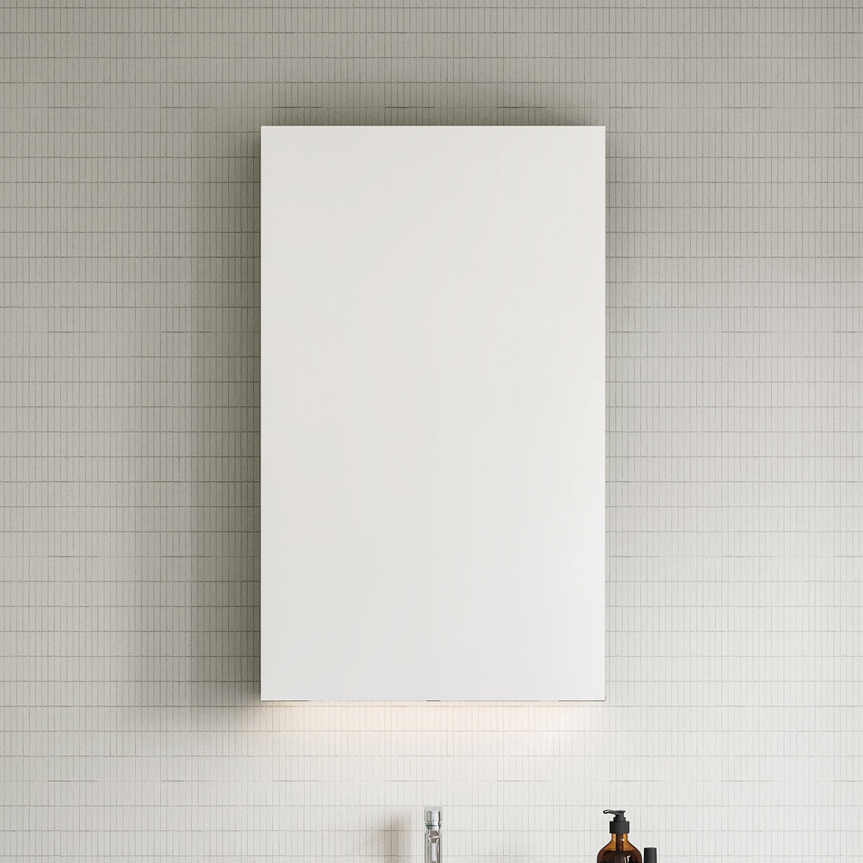 Jazz Mirror Cabinet 600mm Single Door Gold Collection (JZZ-SC-600-S-G)