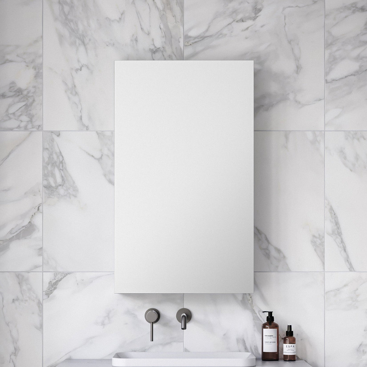 Jazz Mirror Cabinet 600mm Single Door Gold Collection (JZZ-SC-600-S-G)
