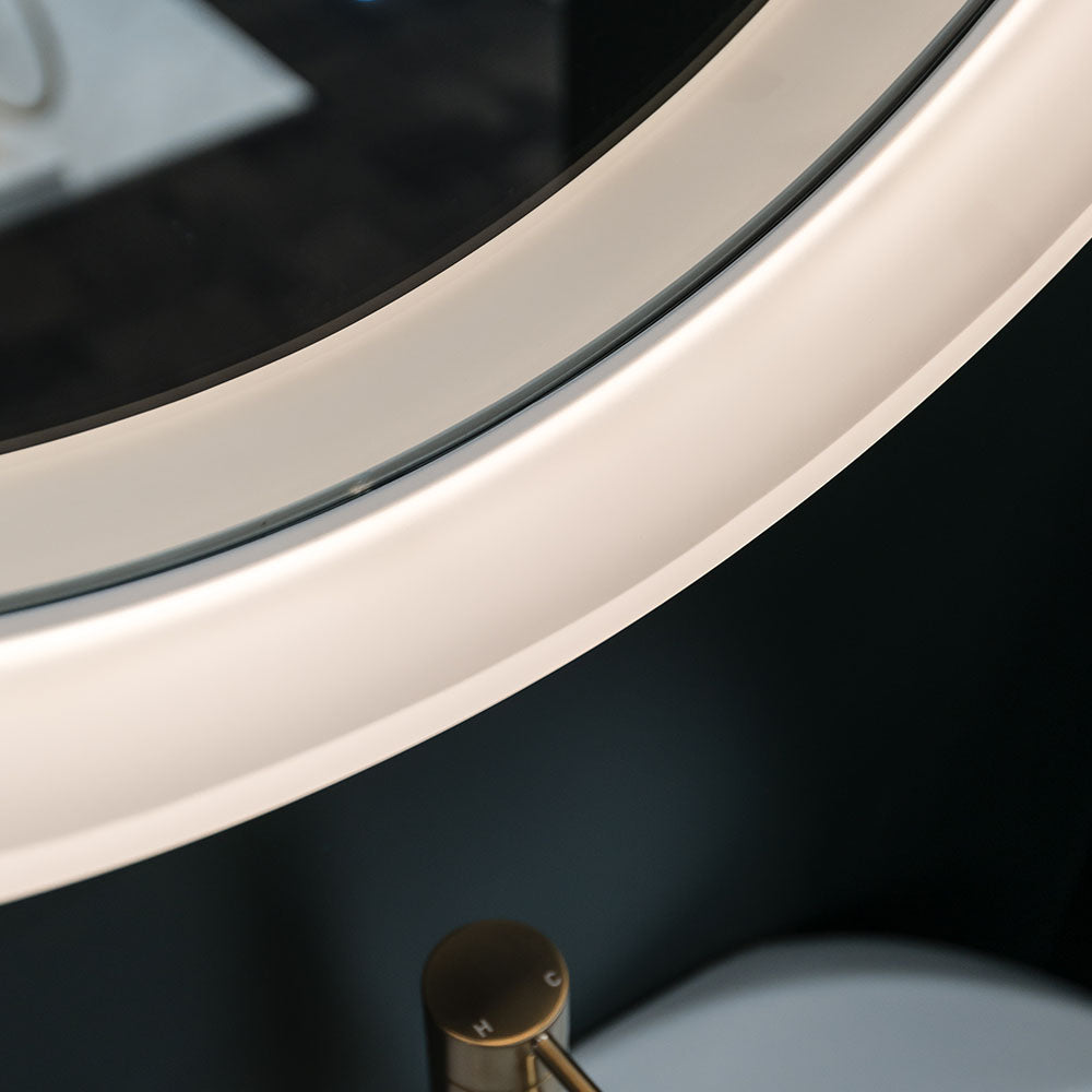 Sansa Round LED Mirror, 800 mm
