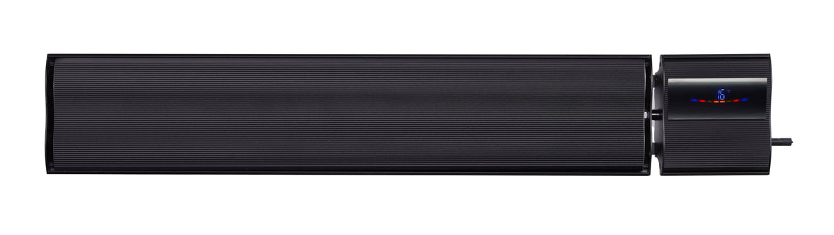 Lotus 2400W Wall Mounted Outdoor Heater with Remote & Wi-Fi 1540x150x215mm