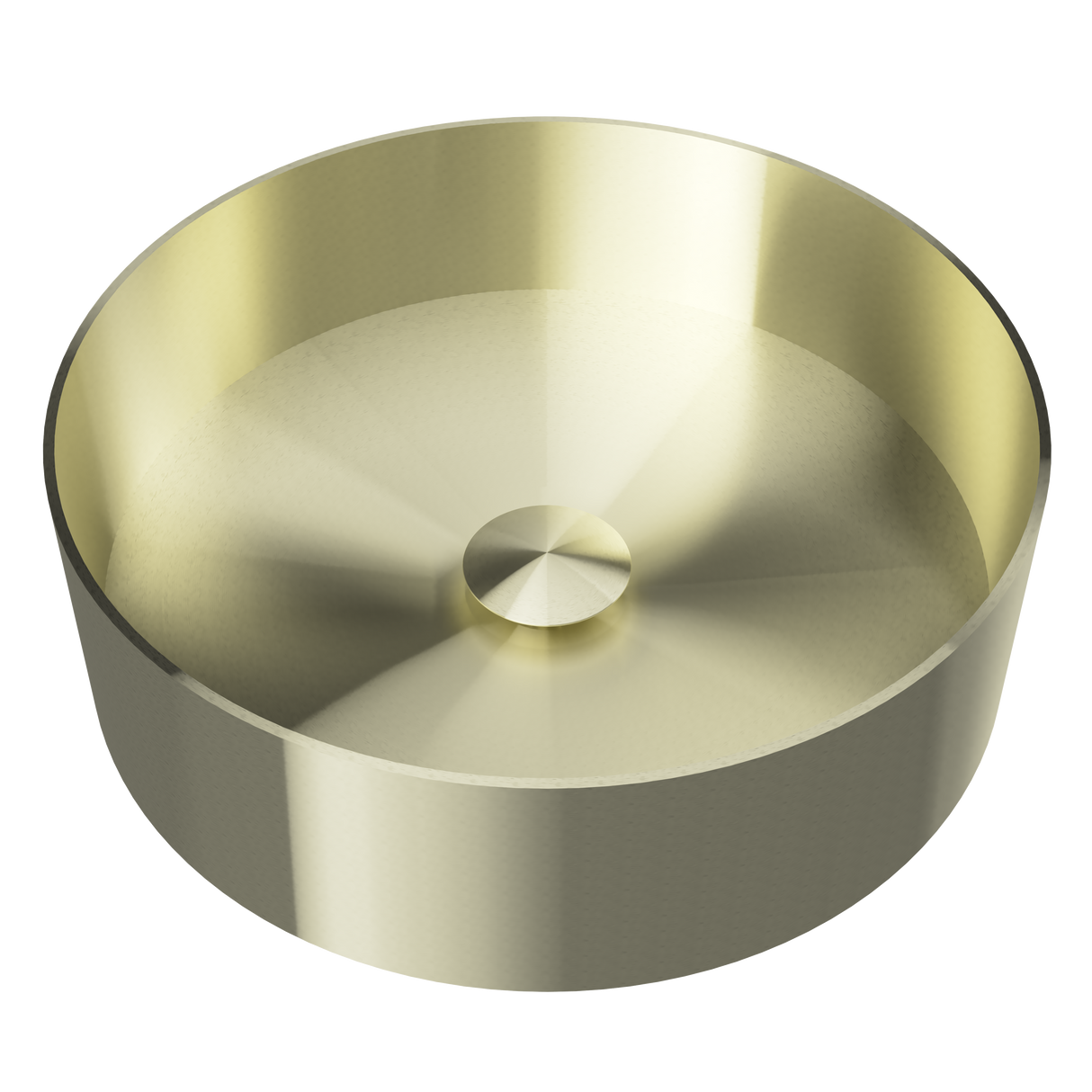 An image of Timberline's Luxe Basin 360mm Brushed Gold