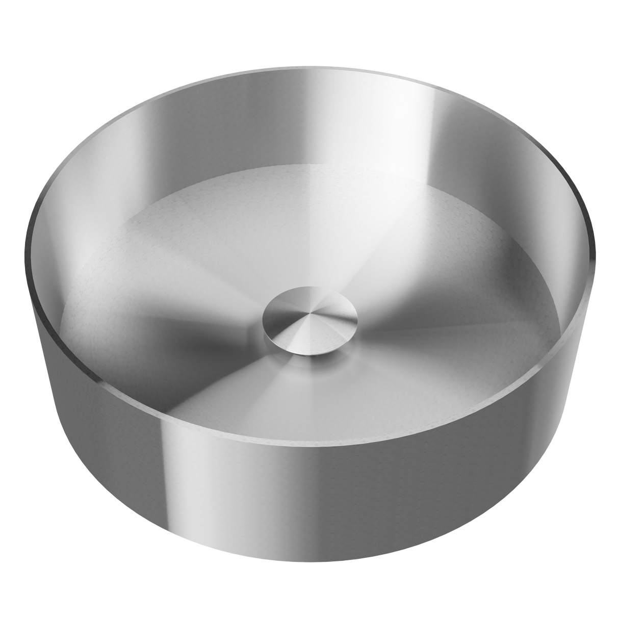 An image of Timberline's Luxe Basin 360mm Brushed Nickel