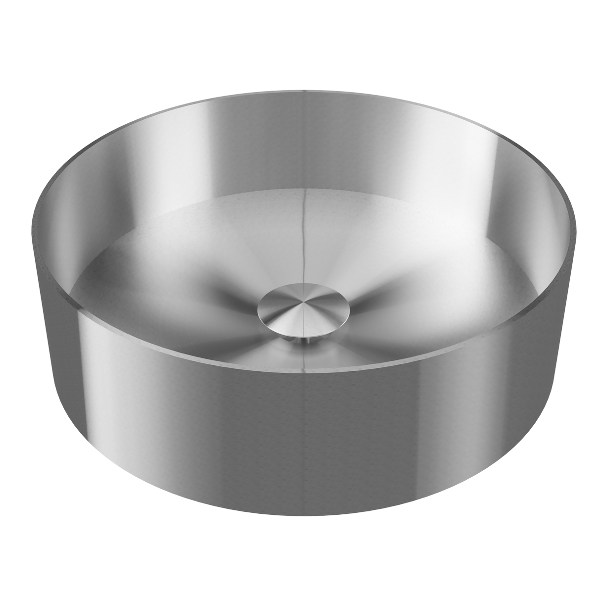 An image of Timberline's Luxe Basin 360mm Brushed Nickel