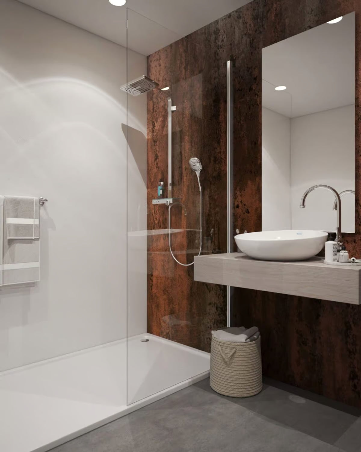 Wet Wall Panels 2 x Panel Shower Package Deal