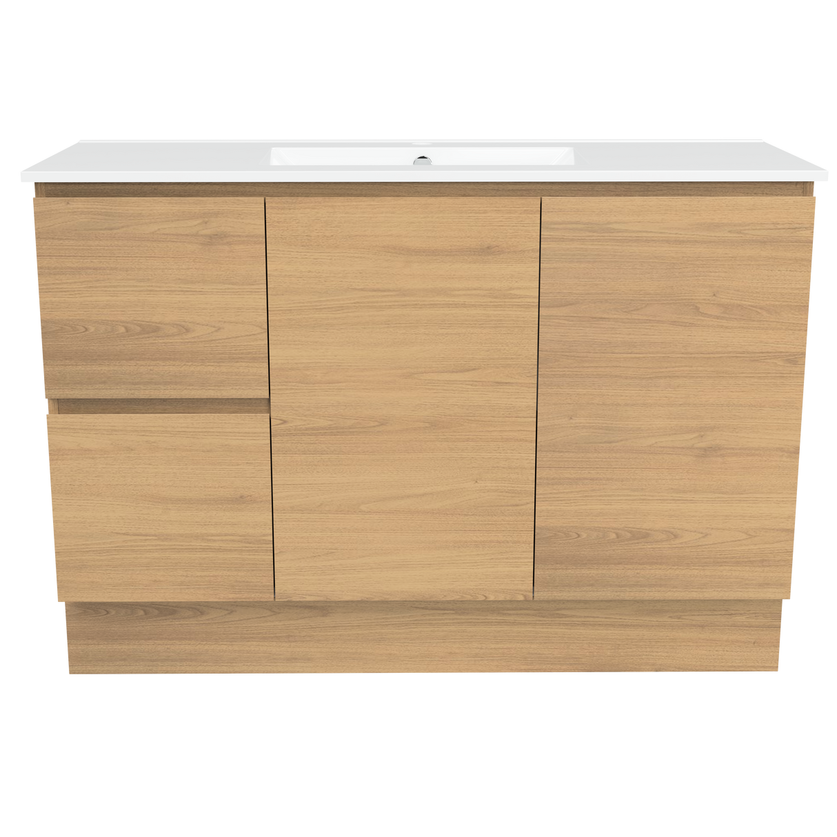 Nevada Vanity 1200mm Centre Bowl Alpha Top Floor standing (NEV-V-1200-C-APH-F)
