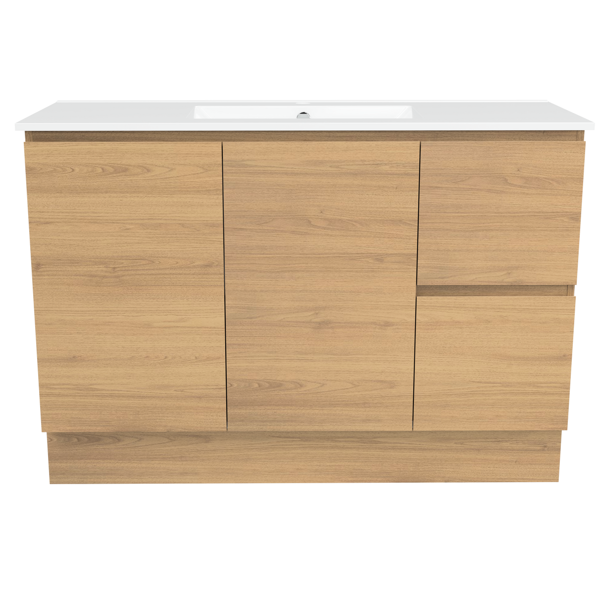 Nevada Vanity 1200mm Centre Bowl Alpha Top Floor standing (NEV-V-1200-C-APH-F)