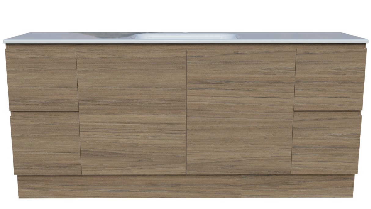 Nevada Vanity 1800mm Centre Bowl Stadium Top Floor standing (NEV-V-1800-C-STD-F)