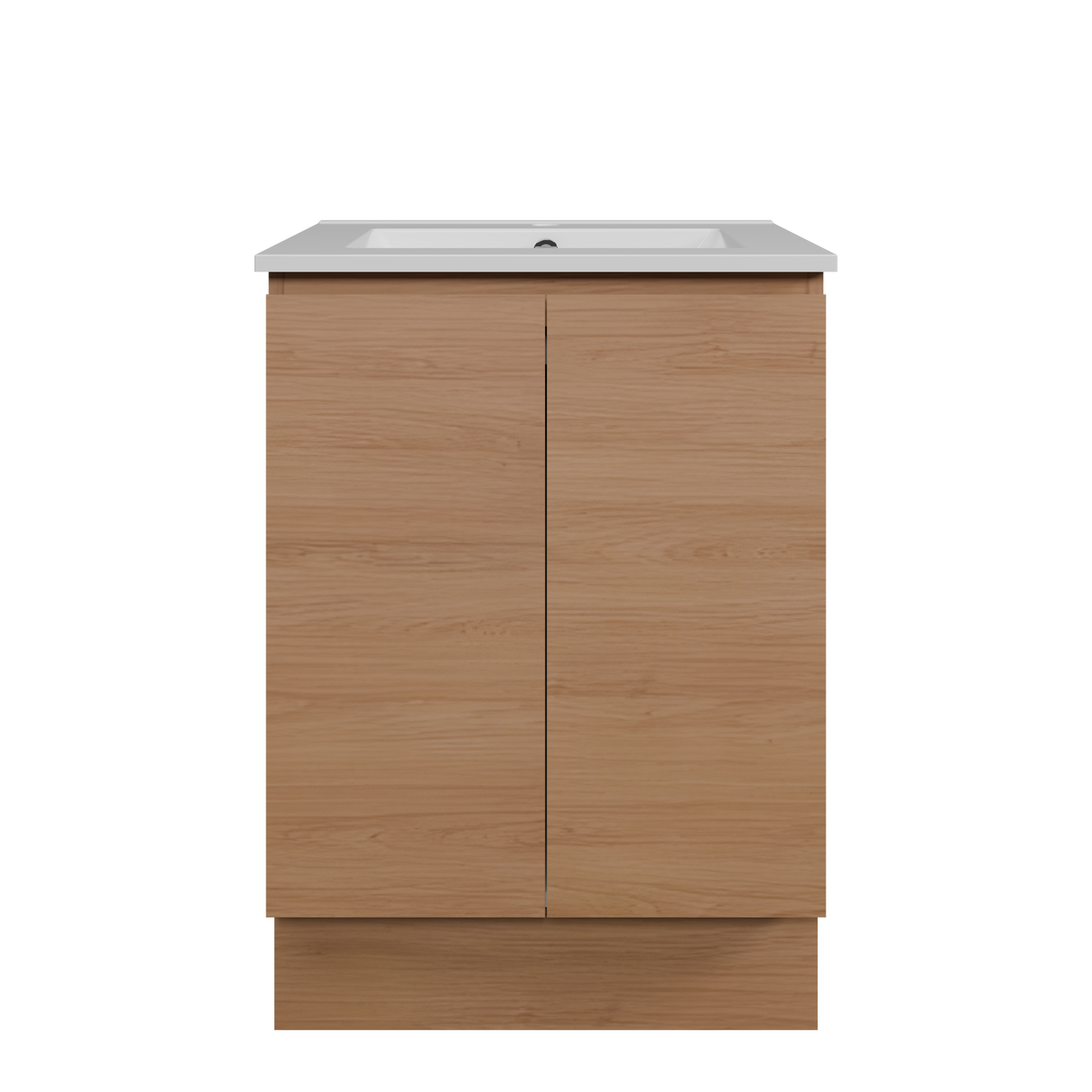 Nevada Vanity 600mm Centre Bowl Alpha Top Floor standing (NEV-V-600-C-APH-F)