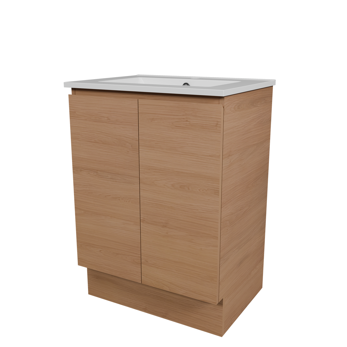 Nevada Vanity 600mm Centre Bowl Alpha Top Floor standing (NEV-V-600-C-APH-F)