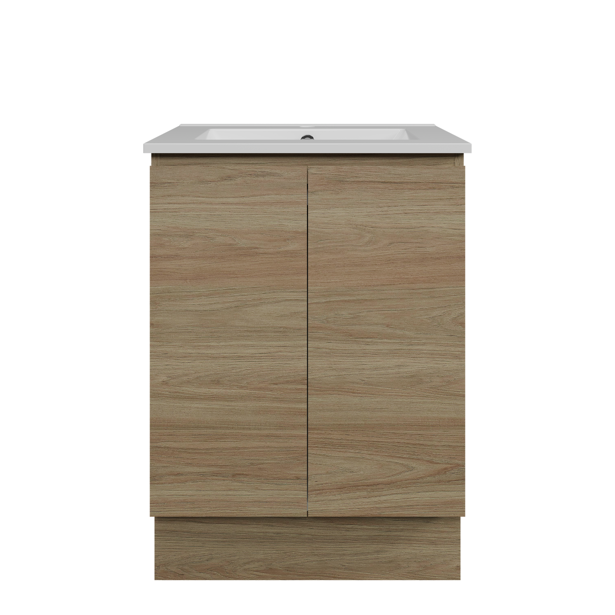 Nevada Vanity 600mm Centre Bowl Alpha Top Floor standing (NEV-V-600-C-APH-F)
