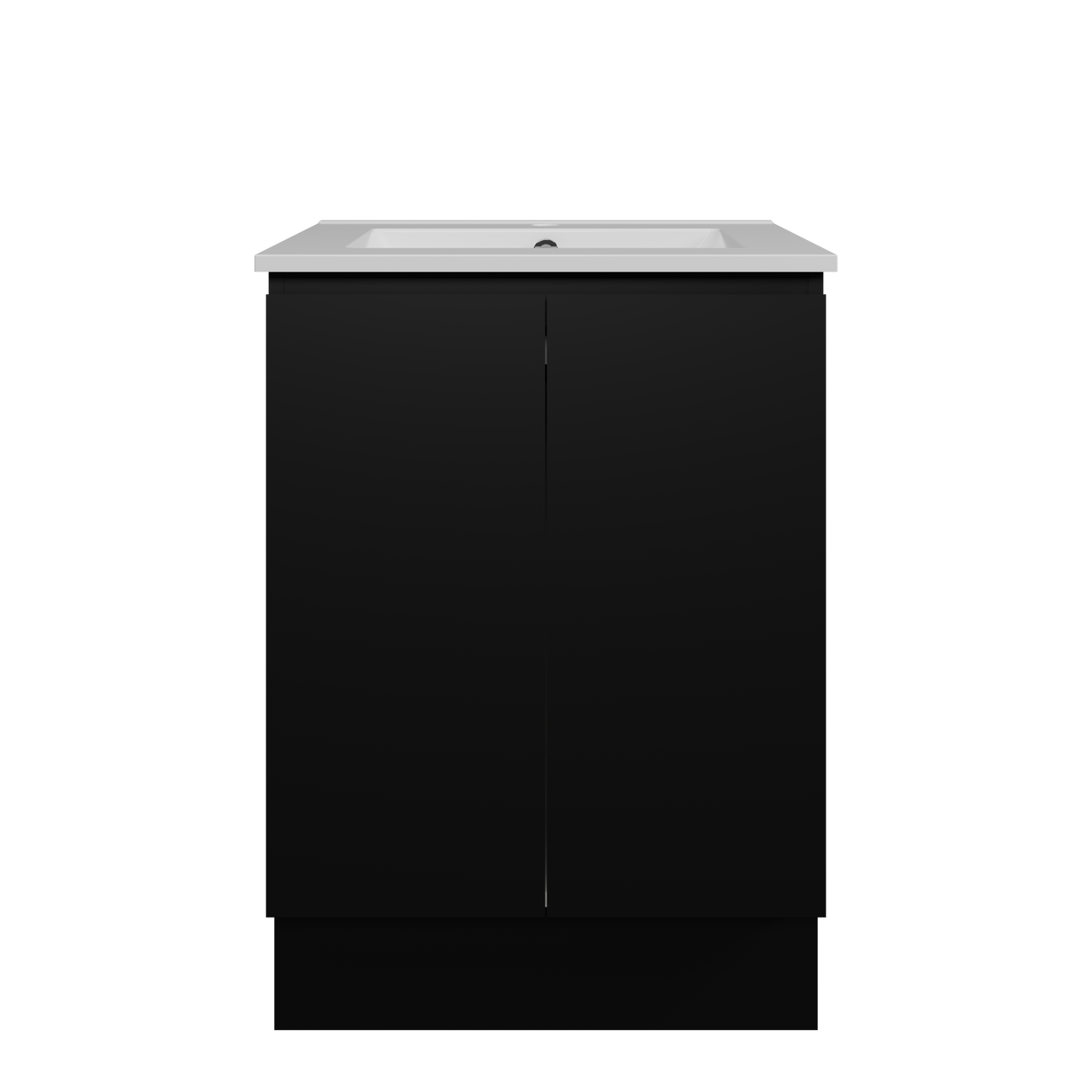 Nevada Vanity 600mm Centre Bowl Alpha Top Floor standing (NEV-V-600-C-APH-F)