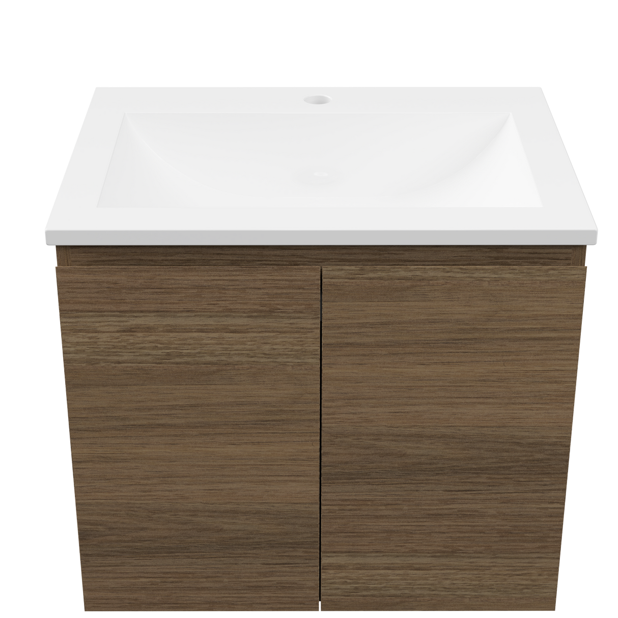 Nevada Vanity 600mm Centre Bowl Regal Top Wall hung (NEV-V-600-C-REG-W)