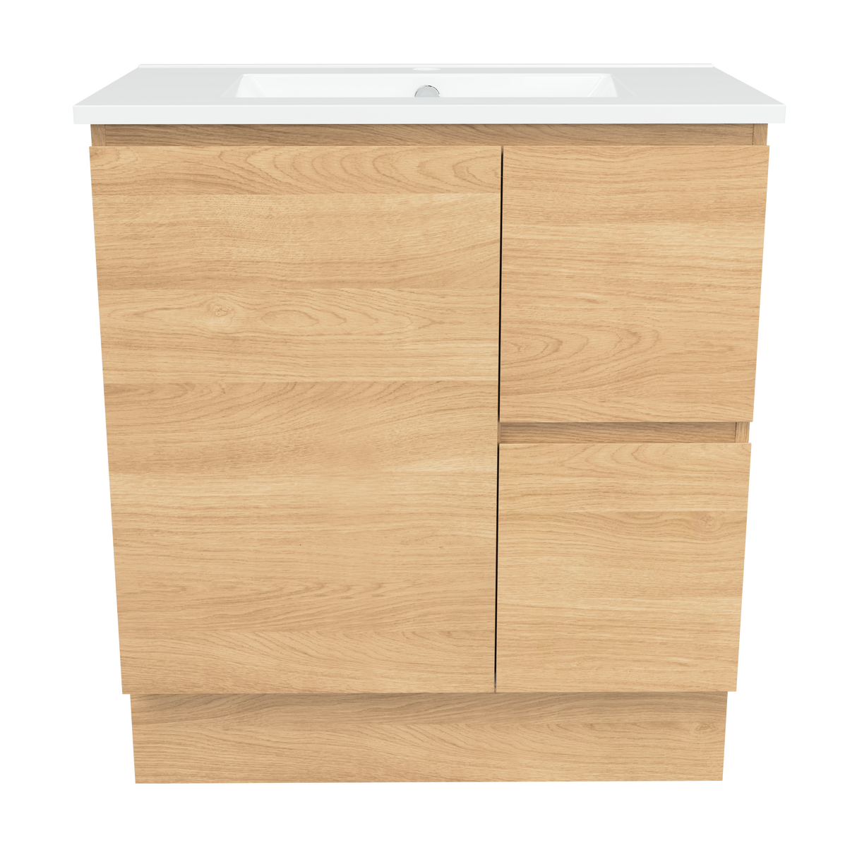 Nevada Vanity 750mm Centre Bowl Alpha Top Floor standing (NEV-V-750-C-APH-F)