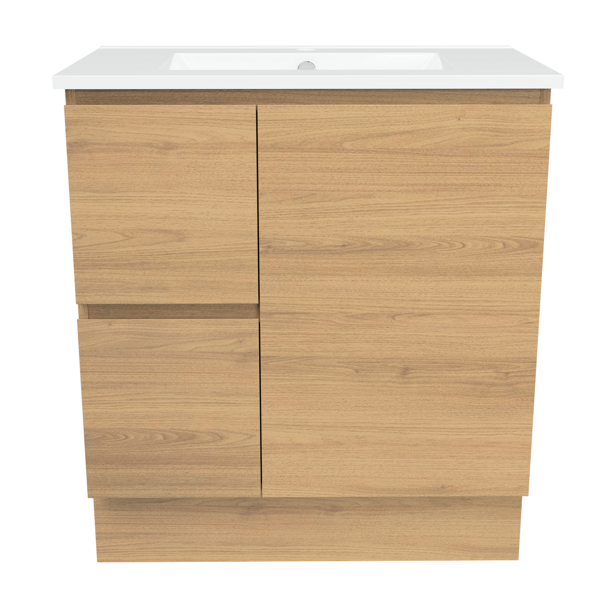 Nevada Vanity 750mm Centre Bowl Alpha Top Floor standing (NEV-V-750-C-APH-F)