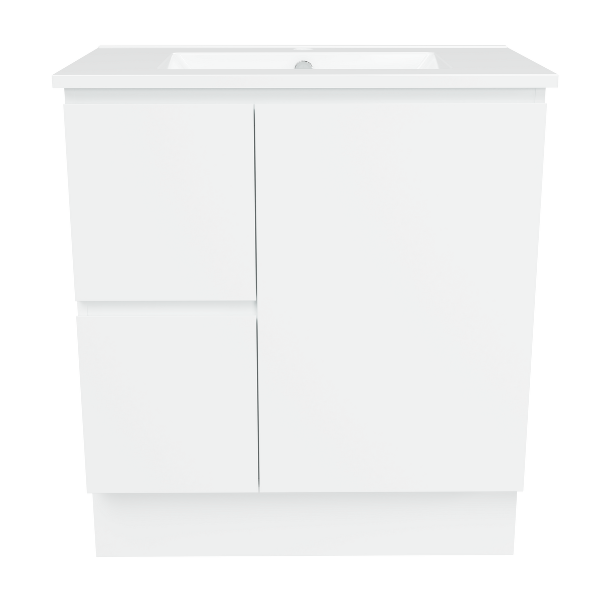 Nevada Vanity 750mm Centre Bowl Alpha Top Floor standing (NEV-V-750-C-APH-F)