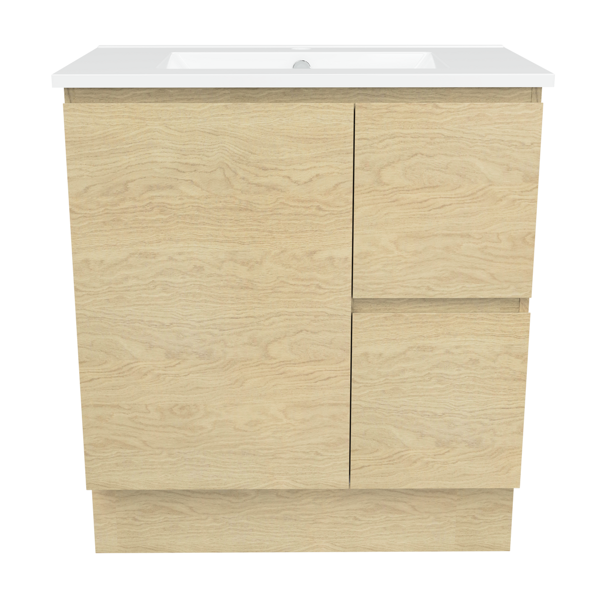 Nevada Vanity 750mm Centre Bowl Alpha Top Floor standing (NEV-V-750-C-APH-F)