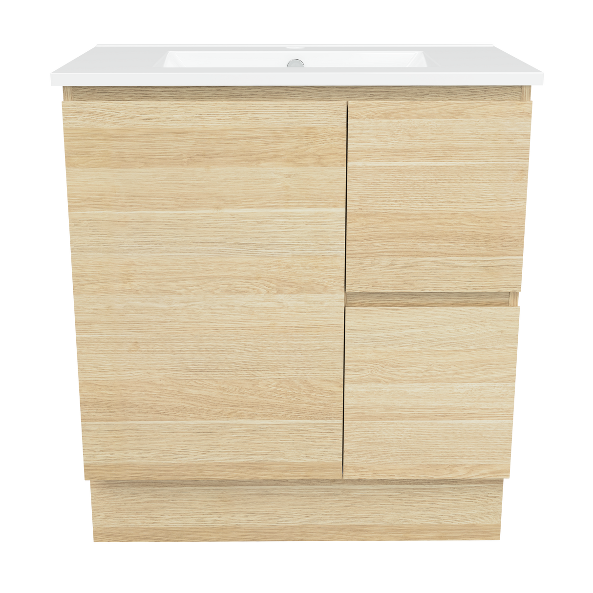 Nevada Vanity 750mm Centre Bowl Alpha Top Floor standing (NEV-V-750-C-APH-F)