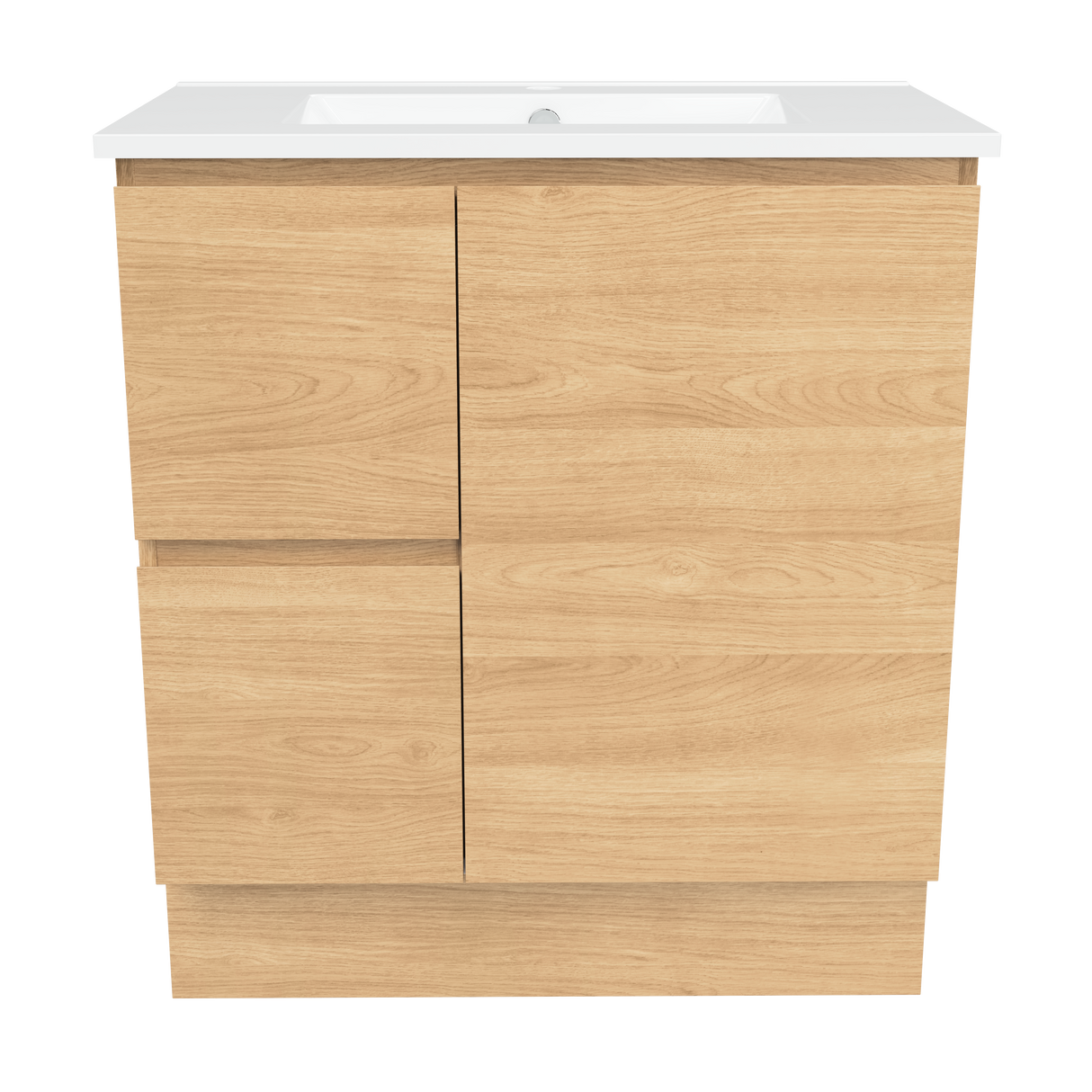 Nevada Vanity 750mm Centre Bowl Alpha Top Floor standing (NEV-V-750-C-APH-F)