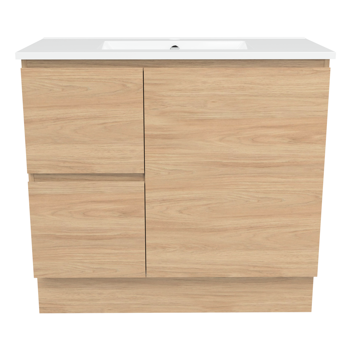 Nevada Vanity 900mm Centre Bowl Alpha Top Floor standing (NEV-V-900-C-APH-F)