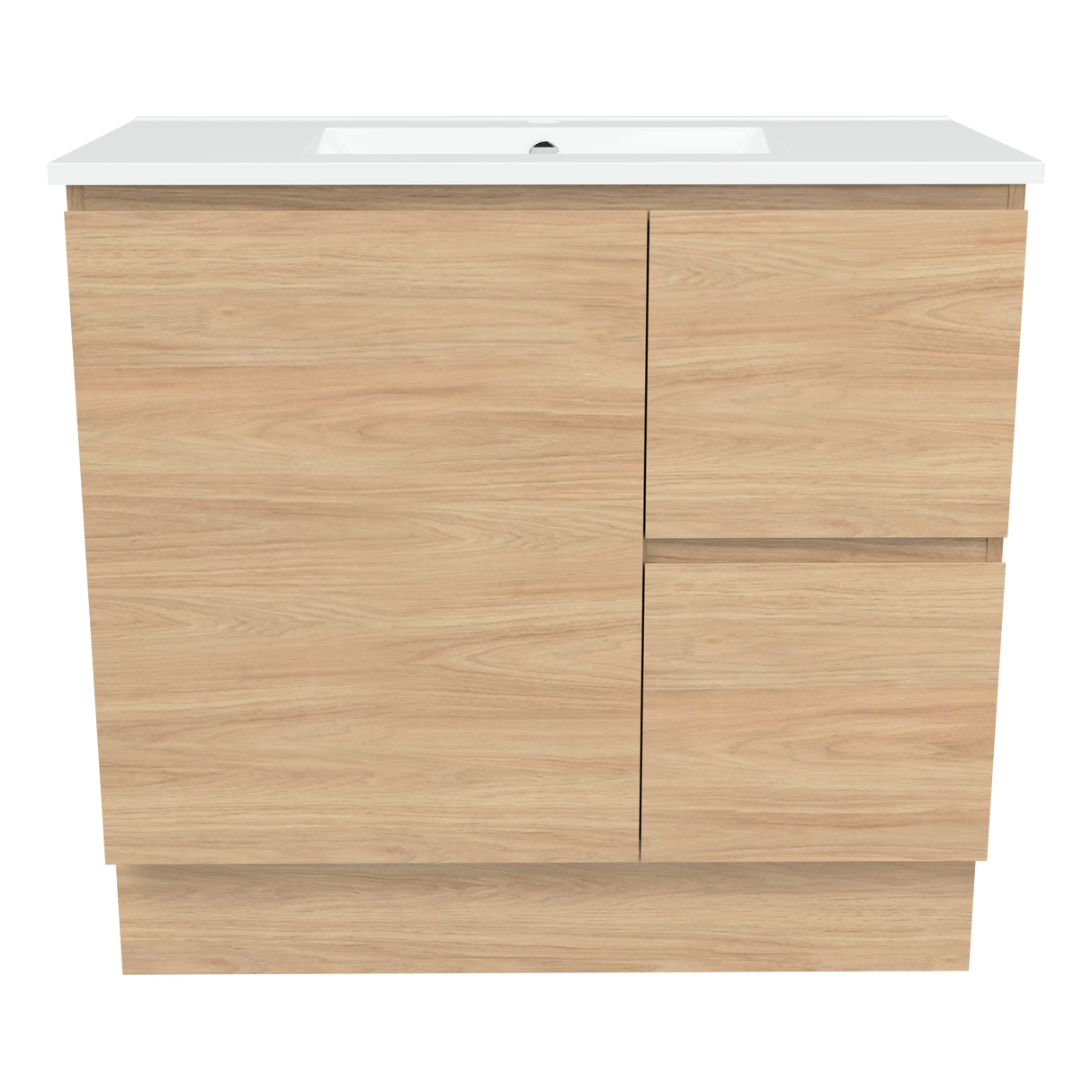 Nevada Vanity 900mm Centre Bowl Alpha Top Floor standing (NEV-V-900-C-APH-F)