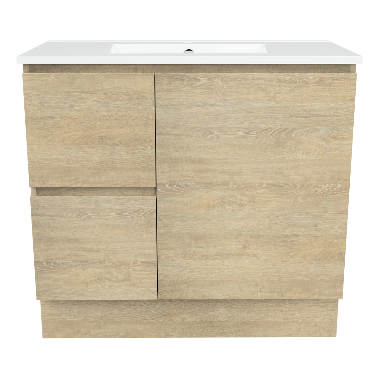 Nevada Vanity 900mm Centre Bowl Alpha Top Floor standing (NEV-V-900-C-APH-F)