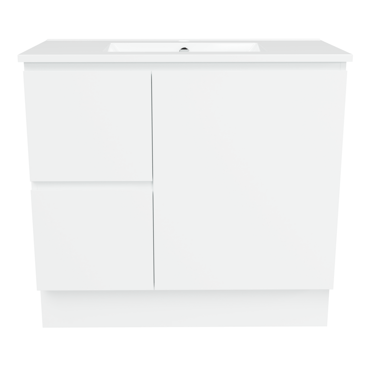 Nevada Vanity 900mm Centre Bowl Alpha Top Floor standing (NEV-V-900-C-APH-F)