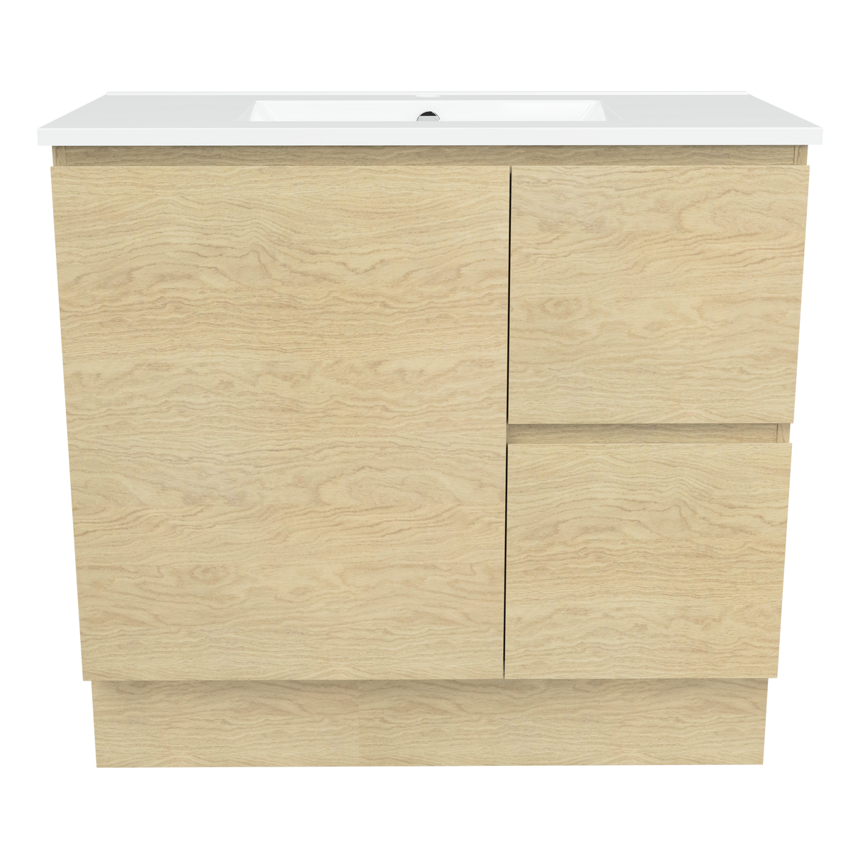 Nevada Vanity 900mm Centre Bowl Alpha Top Floor standing (NEV-V-900-C-APH-F)