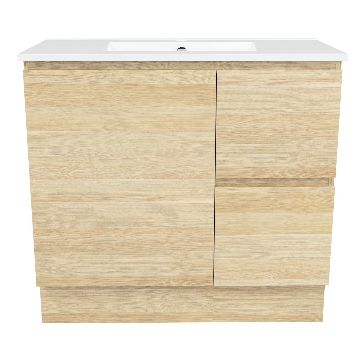 Nevada Vanity 900mm Centre Bowl Alpha Top Floor standing (NEV-V-900-C-APH-F)