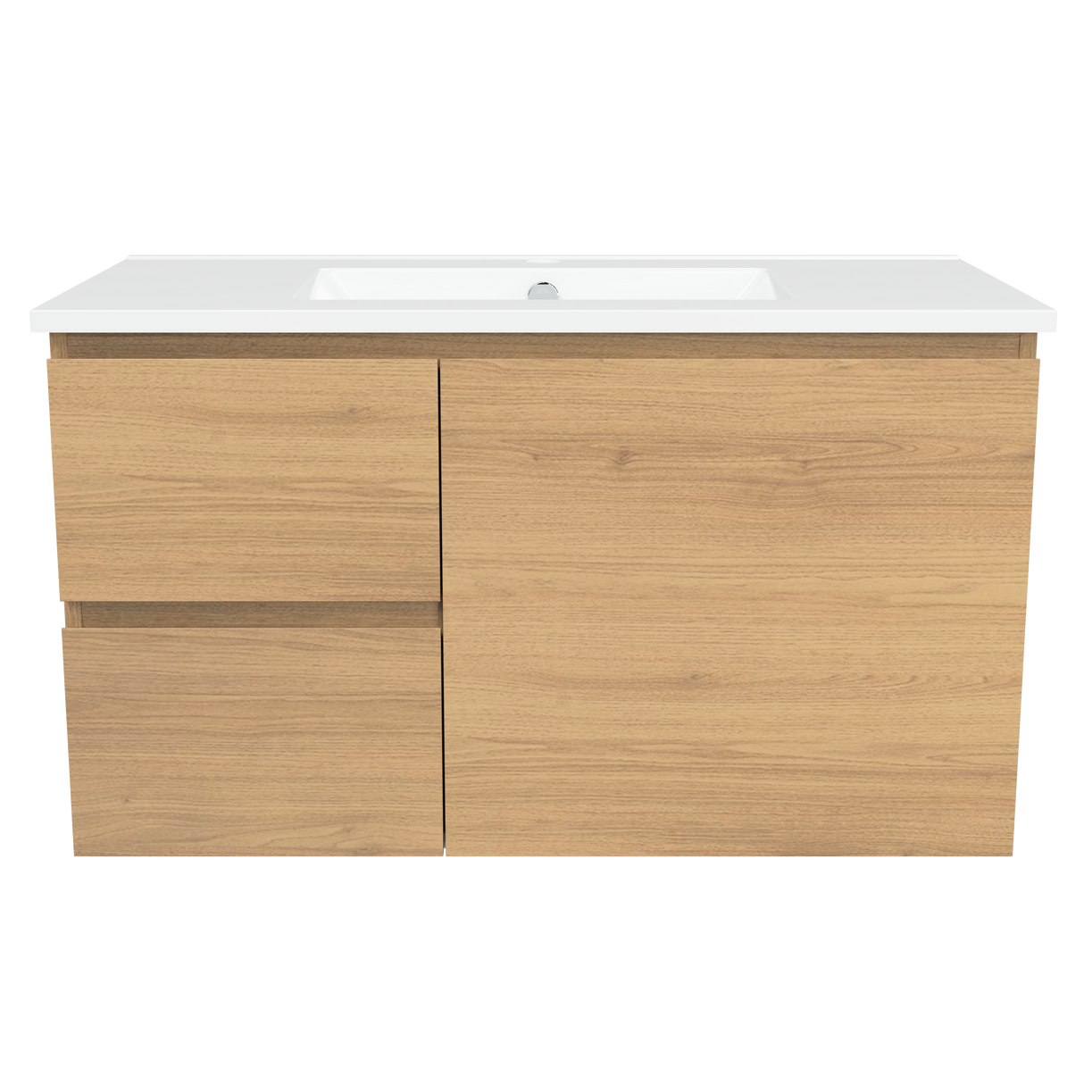 Nevada Vanity 900mm Centre Bowl Alpha Top Wall hung (NEV-V-900-C-APH-W)