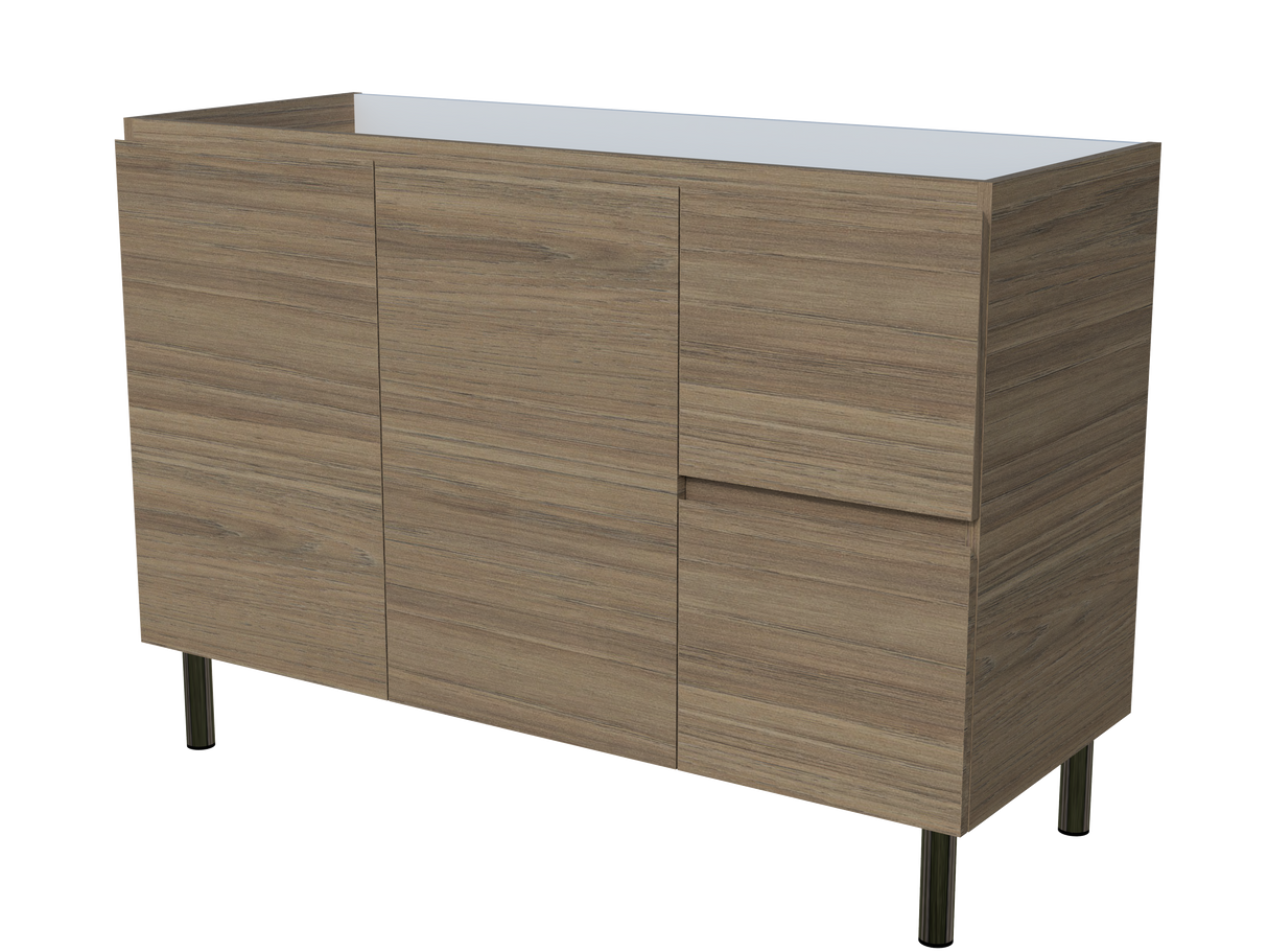 Nevada Cabinet Only 1200mm Right Bowl On Legs