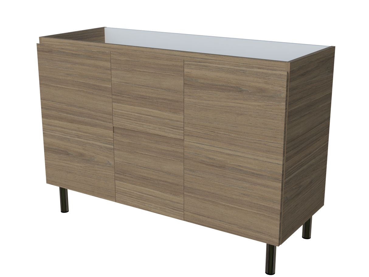 Nevada Cabinet Only 1200mm Right Bowl On Legs