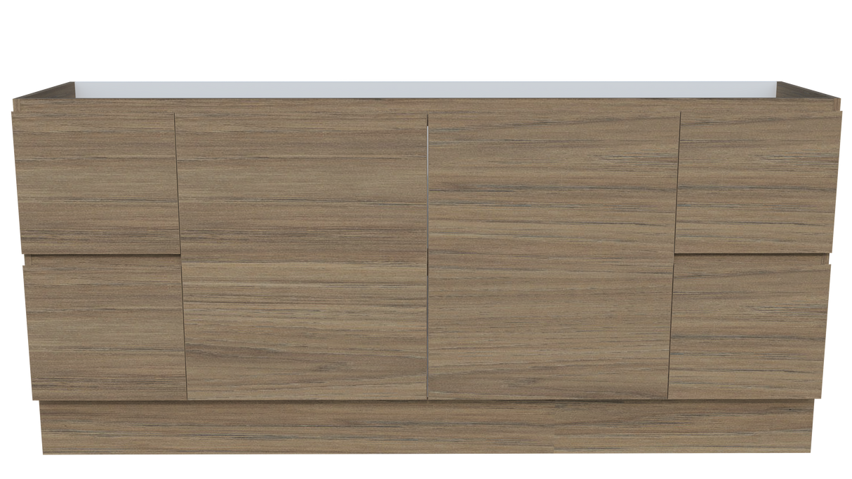Nevada Cabinet Only 1800mm Right Bowl Floor standing