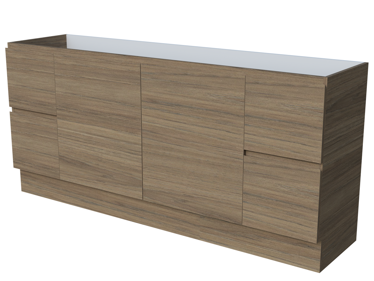 Nevada Cabinet Only 1800mm Left Bowl Floor standing